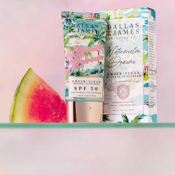 Dallas & James - Watermelon Dream Sheer + Clean Mineral Sunscreen - SPF 50 - Picture 5 of 5